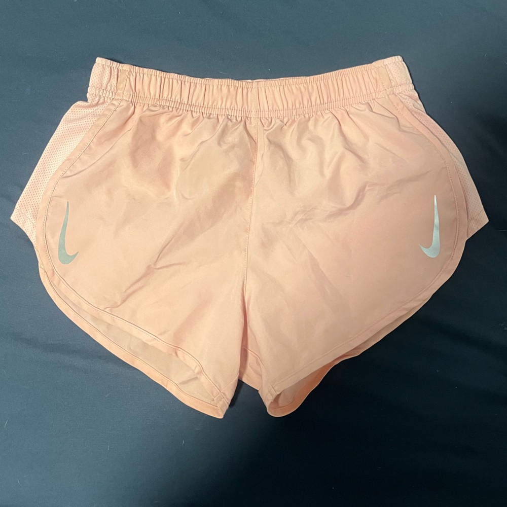 pink nike shorts